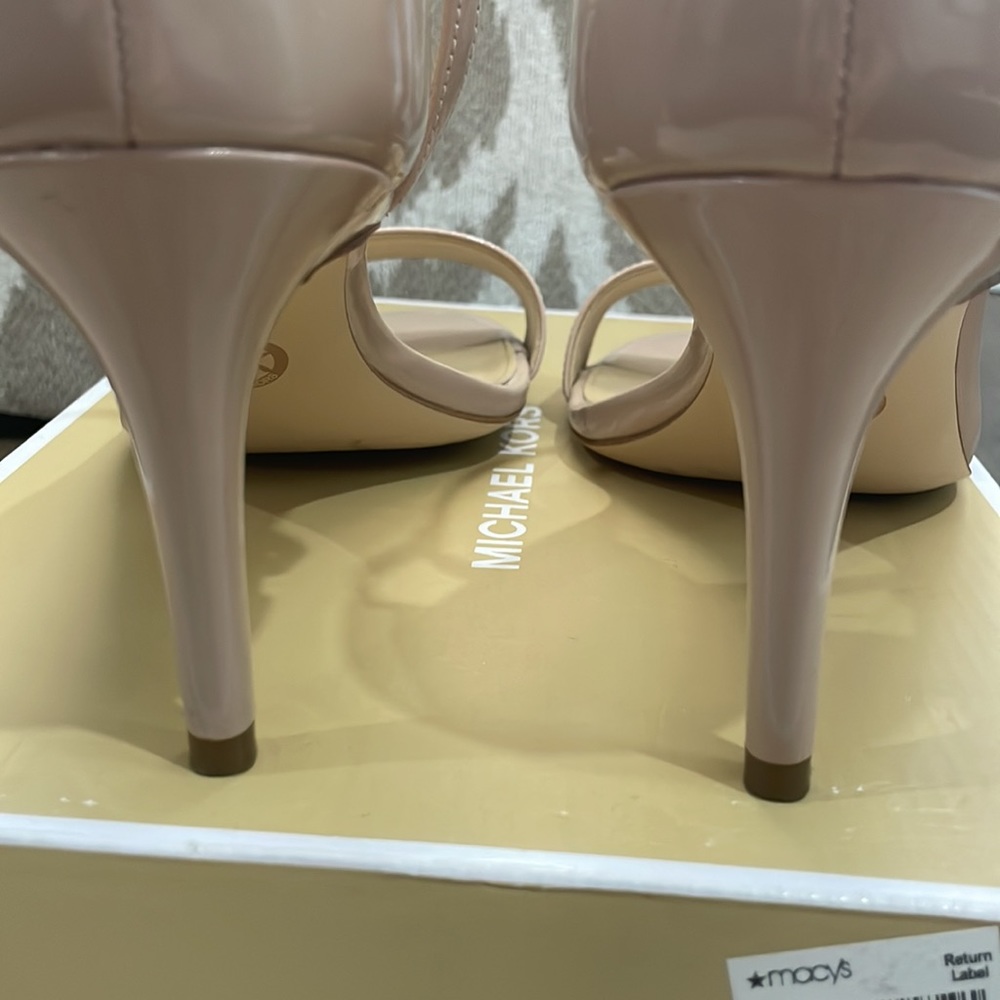Michael kors Simone mid sandal pantent heels size 10 - Picture 5 of 6